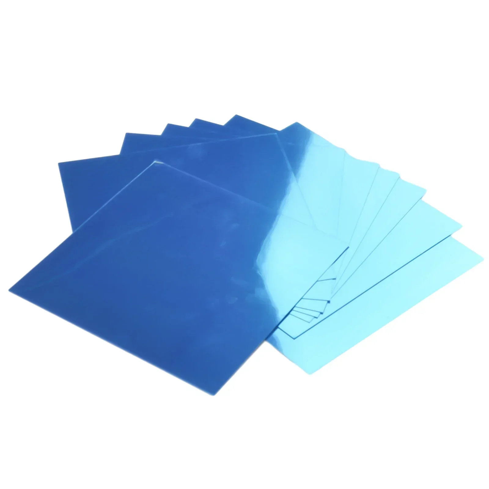 Decorative Mirror Sheets Flexible Non Glass Mirror Plastic Tiles Wall Stickers Decal 3D Stickers 9pc Walls, Doors