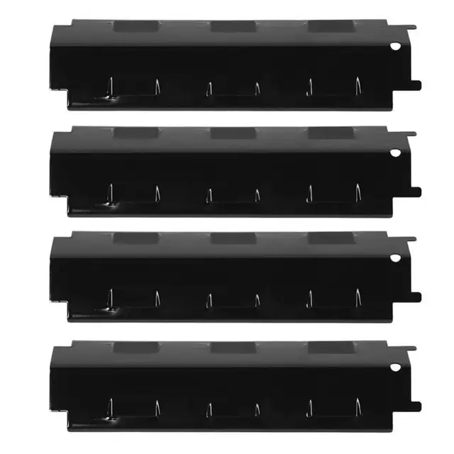 Rozsdamentes Acél 4Db Grill Hőpajzs Sátrak Cserealklemez Pajzs Illeszkedik A Charbroil Bbq Szerszámhoz Égő Kiegészítőkhöz - Image 4