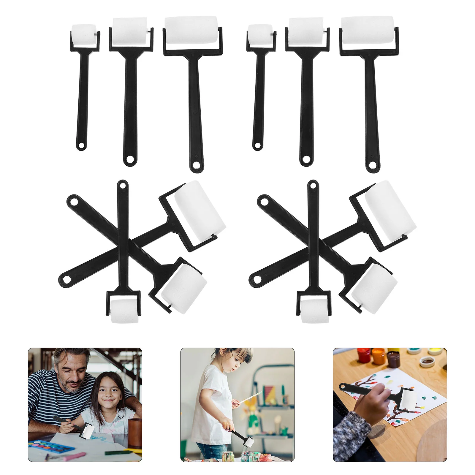 

Набор кистей для рисования, Детские губки, губки для малышей, 12 шт.