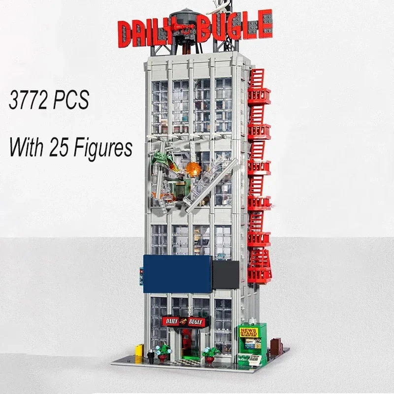 

3772 PCS The Bugle Building Of Daily Classic Difficulty Building Blocks Bricks Birthday Christmas Gifts For Children 76178