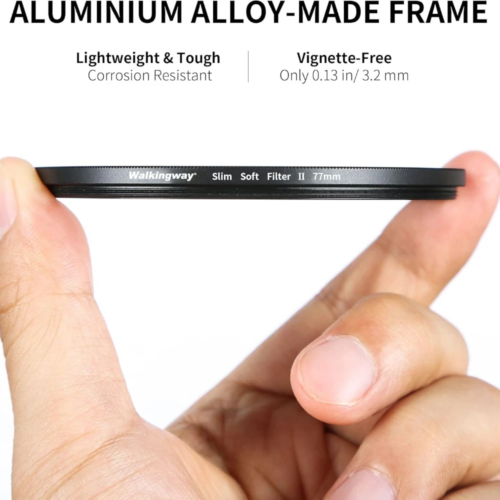 Soft Focus Filter White Mist Diffusion Filter Dreamy Fog Effect Lens Filte Softening Diffuser for Camera Photography Accessories 3