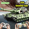 Rc Tank 99 T90 Remote Control Tanks 13Ch Shootting Function Crawler Battle Toy Car Model Electronic Toys for Boys Children Gifts 1