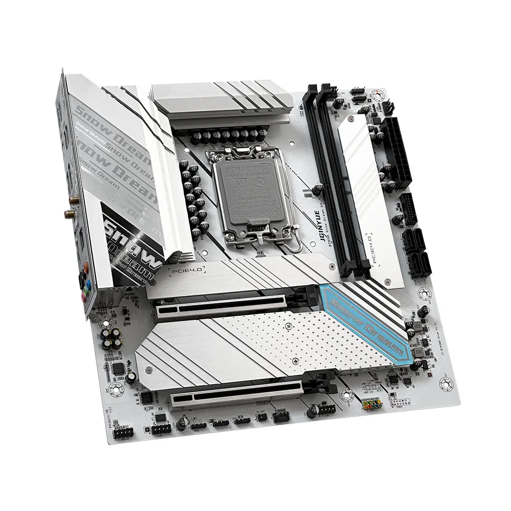 JGINYUE B760I Snow Dream /D5 新品未開封 JGINYUE B760I Snow Dream D5 motherboard - Intel LGA1700