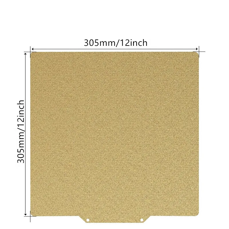ENERGETIC PEI Sheet 305x305mm for Voron 2.4 300/Trident 300 Build