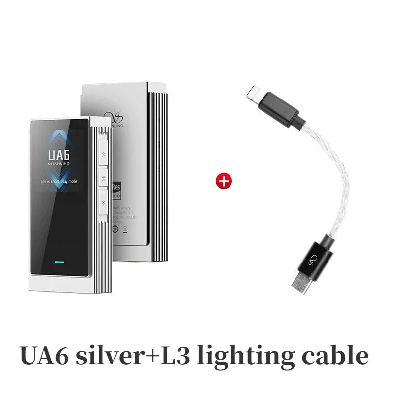 SHANLING UA6 ポータブルDAC・アンプアダプター 跳ね返る