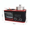 New Household Pink Breakfast, Maker 4 In 1 Steaming Baked Multifunction Breakfast Machine/ 4