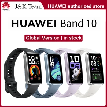 Huawei Band 10,Global Version Smartwatch,Compatible with IOS & Android,Sleep Tracking,Health monitor,14 days battery life, 1