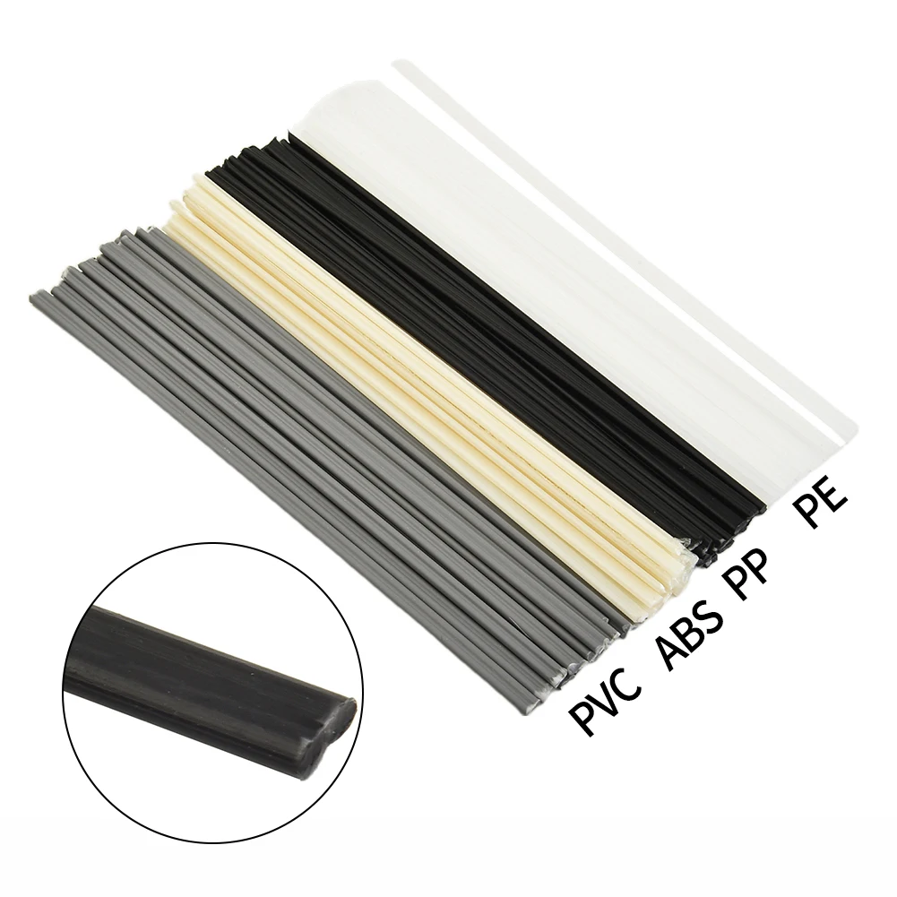 

50PCS Plastic Welding Rods ABS/PP/PVC/PE Welding StiFor CKs For Plastic Welder Motorcycle's Inner Plate, 321 Plastic Water Tank