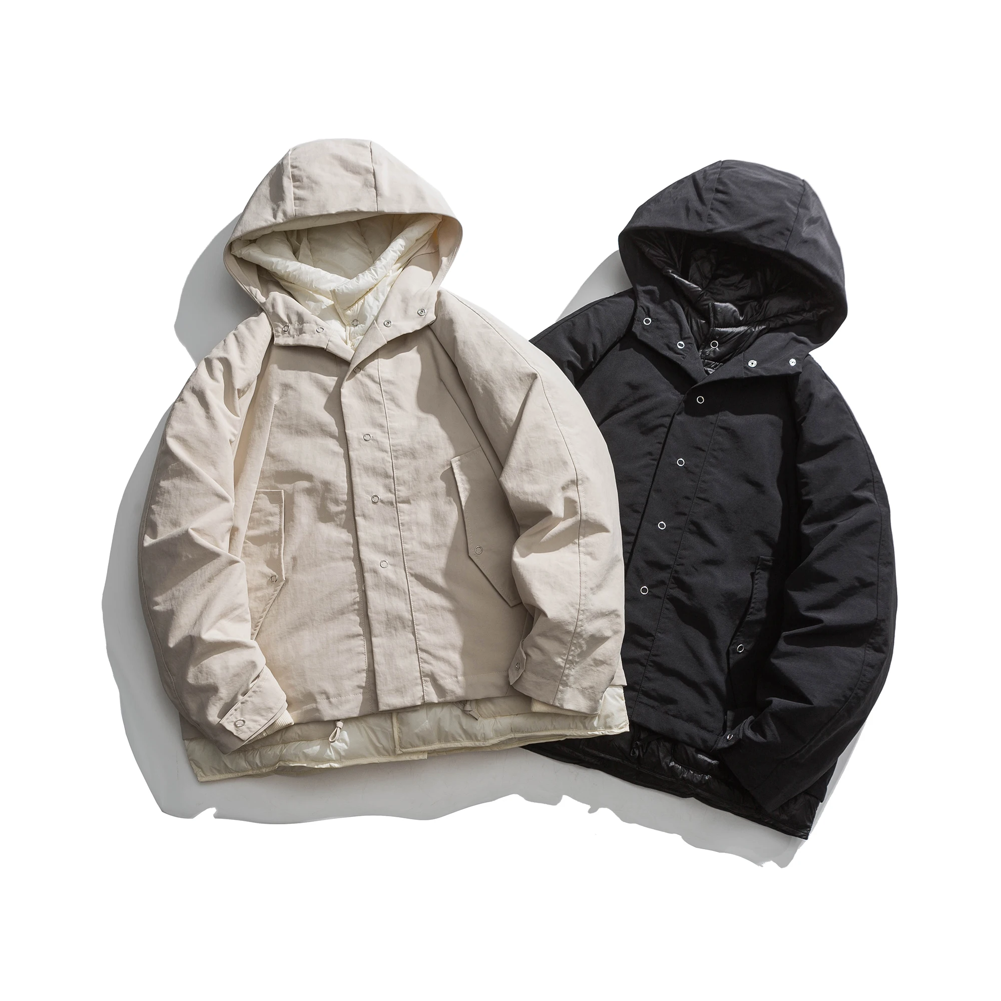 

2022 men's new high quality winter new trend two-piece cotton jacket