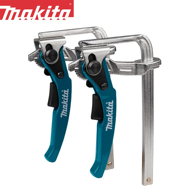 Makita 199826-6 F-type Track Fixed Clip Electric Circular Saw Guide Rail Quick Release Clamp Set Adapter