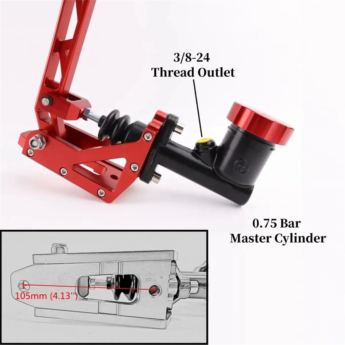 Racing E Brake Hydraulic Drift Hydro E Brake E Brake Racing Handbrake Long Arm Lever Park Brake racing handbrake
