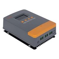 Contrôleur de charge solaire MPPT PowMr 25A 35A 45A 12V 24V, compatibilité et protection multi-batteries automatiques, tension PV max 100V pour maison solaire 6