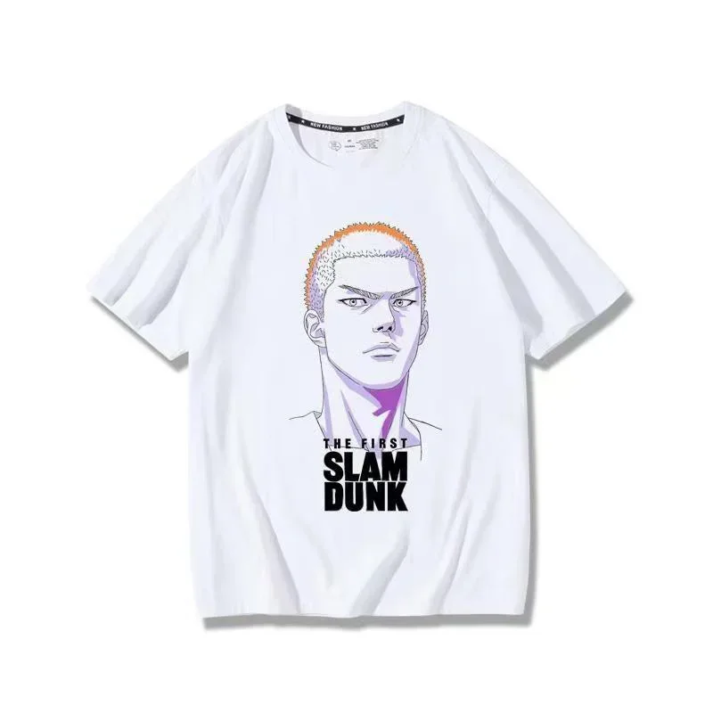 Men's Japanese Anime The First Slam Man T-Shirt Slam Dunk Shohoku
