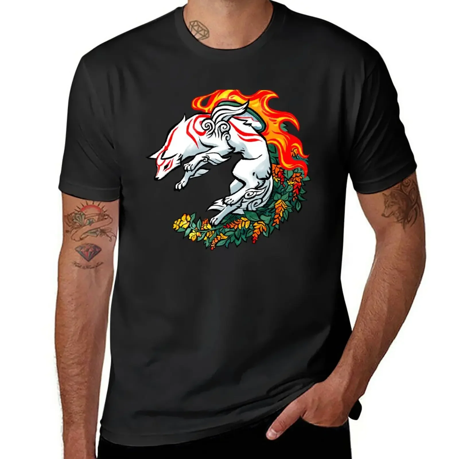 

Floraterasu T-Shirt summer tops korean fashion quick-drying mens graphic t-shirts pack