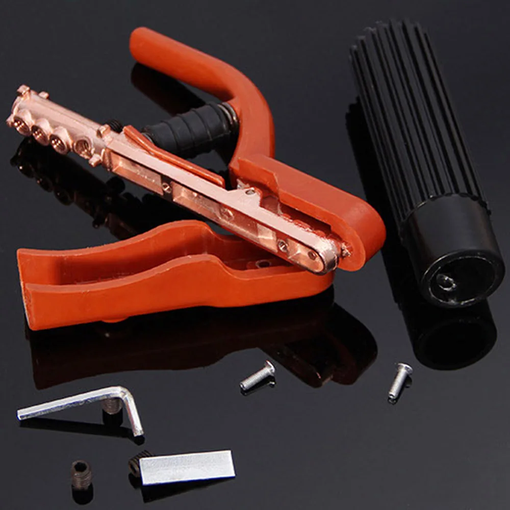 300A Schweißen Elektrode Zange Halter für ARC Schweißen Stick Kupfer Elektrode Clamp TIG Schweißer MIG Inverter Schweißen Maschine – Detail 5