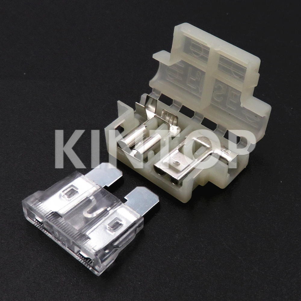 1 Set 1way Car Middle Fuses Box Automobile Blade Type Fuse Block Auto