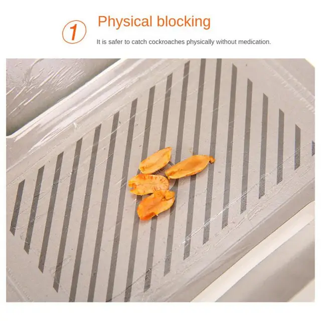 Csótány Csapda Gyilkos Beltéri Otthoni Roach Csali Ragacsos Ragasztók Rovar Ragadós Csapdák - Image 3