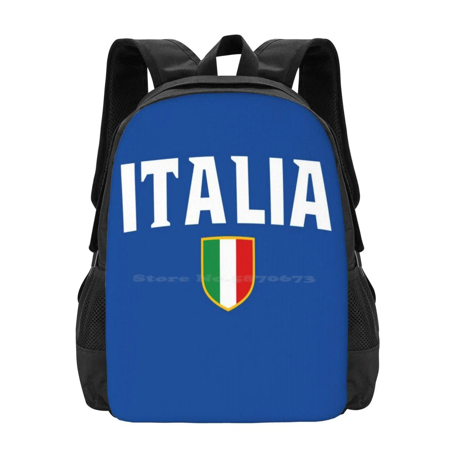 

Italia Flag Emblem Hot Sale Backpack Fashion Bags Italian Patriot Rugby Italian Fan Italia Italia Fan Italian Soccer Italy