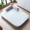 Breathable and non-stuffy dog bed, universal summer sponge dog bed, dog mat for heatstroke prevention, moisture absorption, deta 3