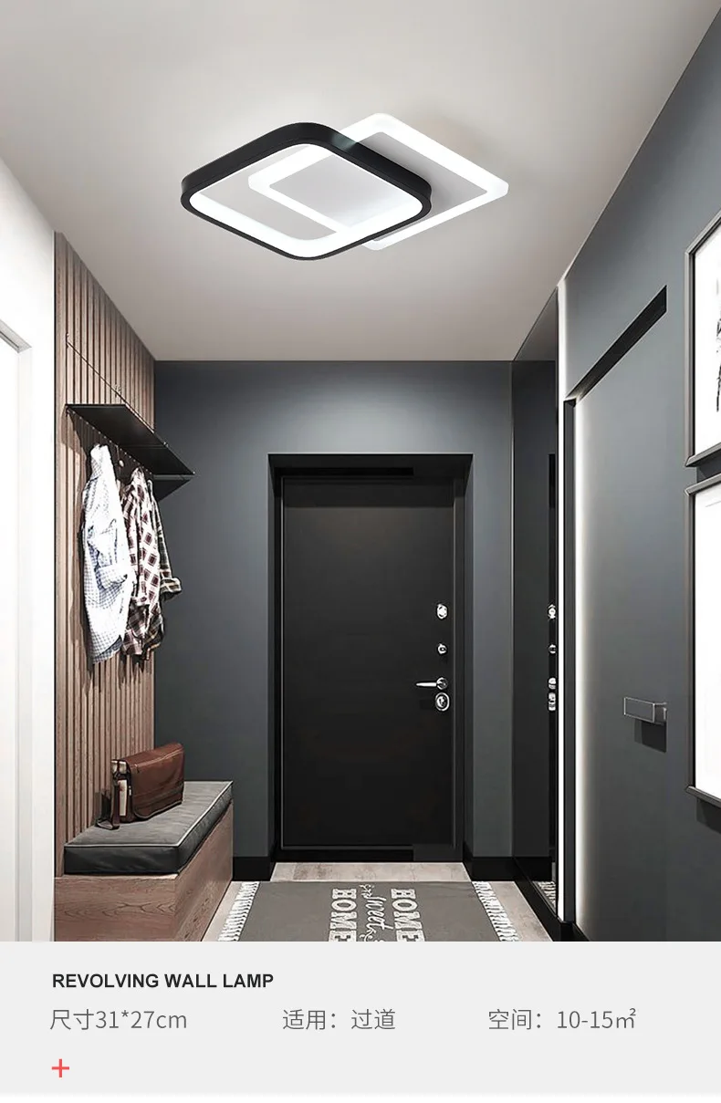 Luzes de Teto Lâmpada do Teto Led para Sala Modernas Estar Quarto Cozinha Corredor Luz Casa Acrílico Luminárias Iluminação Interior 4 Computers & Electronics