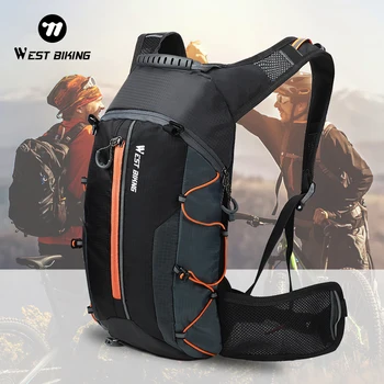 WEST BIKING Borsa sportiva idrorepellente per esterni Zaino per idratazione da ciclismo Viaggio Escursionismo Arrampicata Zaino per bicicletta da strada MTB