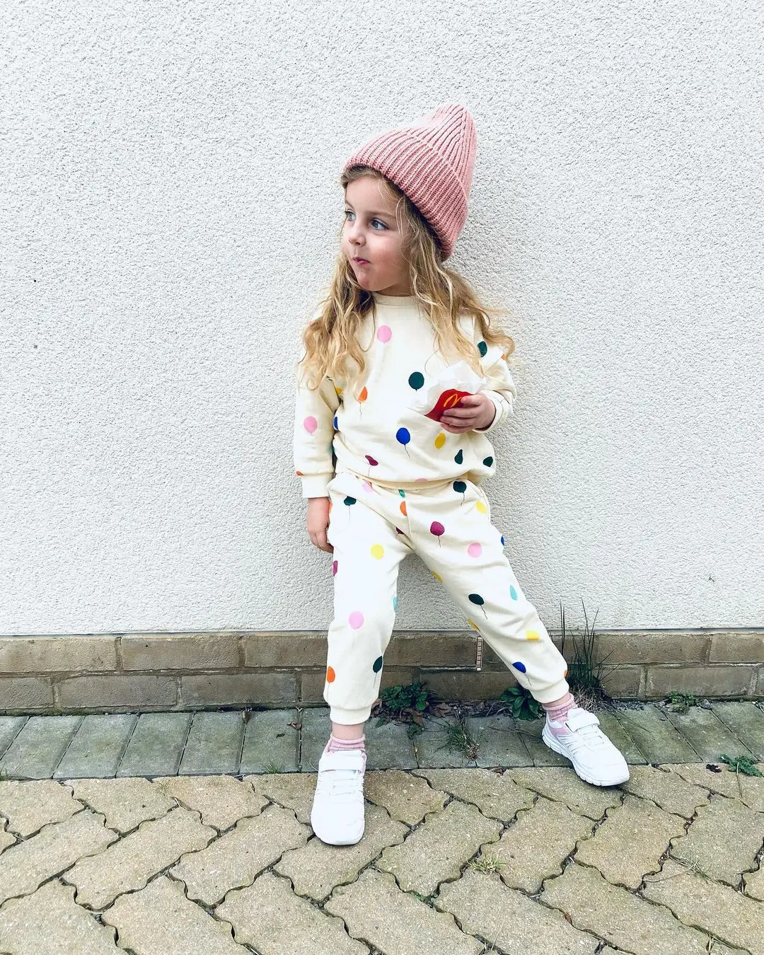 Kids Clothing Set Spring Baby Boys Girls Clothes Sets Long-sleeved Hooded Cotton Sweater Pants Suits