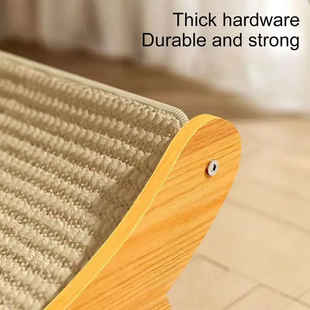 Sisal Cat Scratching Pad Reusable Cat Scratcher Cat Scratch Bed Nest for Pet Sleeping Playing Grinding Small Medium Large Cats 4