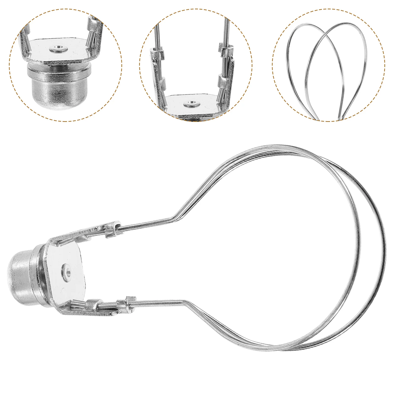 

Lighting Accessories The Clip Bulb Holder Household Table Lamp Supply Iron Home Decoration Theoffice