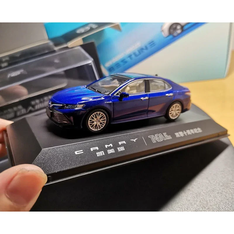 다이캐스트 GAC 캠리 합금 자동차 모델, 더블 엔진 10 주년 에디션 컬렉션 기념품, 1:43 체중계, 8TH