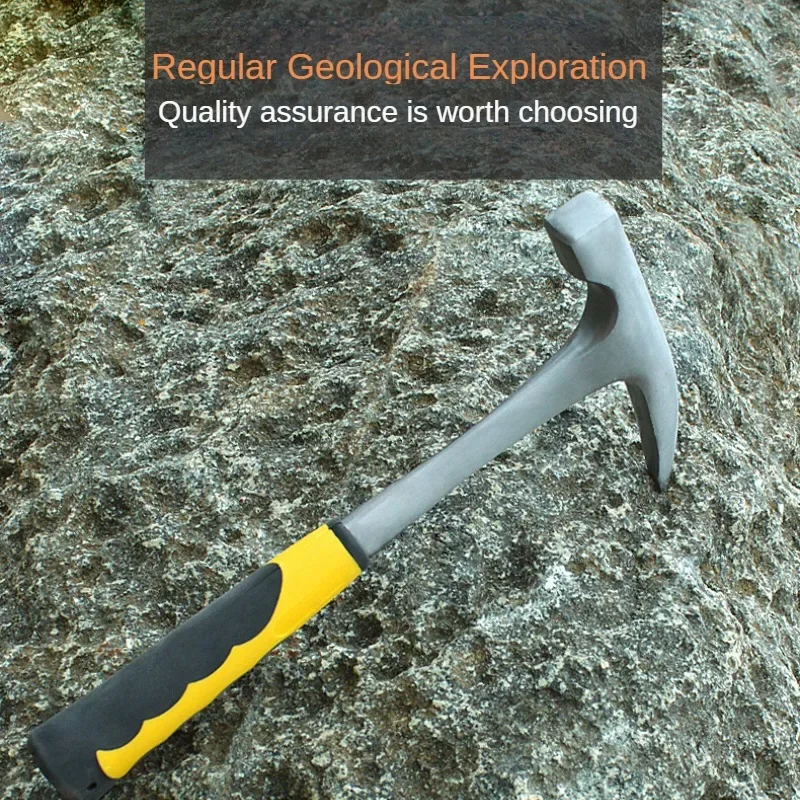 Multifunctional Professional Camping Hammer Hand Tool High Carbon Steel Geological Hammer Integrated Forging Claw Hammer 5