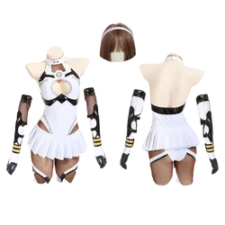 Irelia H Azur Lane IJN Takao Protective Suit Cosplay Costume IJN Takao PU Sexy lingeries Combats Dress Halloween Costumes