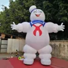 10ft-26ft Tall Giant Inflatable Stay Puft Marshmallow Man With LED Lights Halloween Ghostbusters Model For Outdoor Decor 2