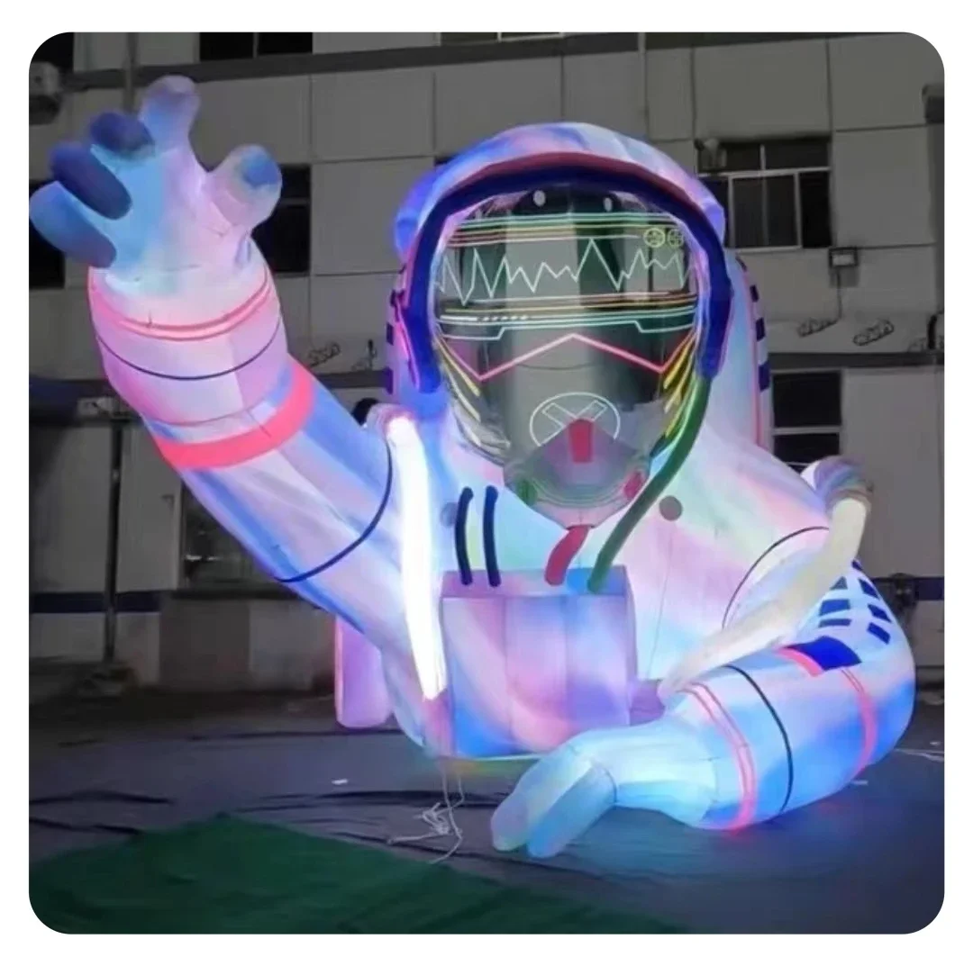 Customized Giant Inflatable Astronaut Model Inflable Spaceman Cartoon Balloon for Advertising