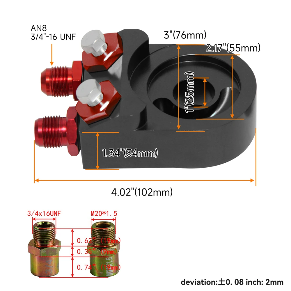 AN1010 Rocker Cover Breather Fittings Fits Nissan 180SX Silvia SR20DET