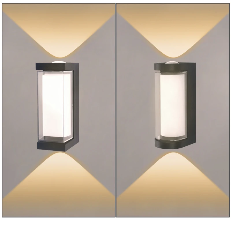 LED Wall Lamp Outdoor/Indoor Waterproof 10W Porch Garden Balcony Wall Lamp Interior Home Decor Lighting