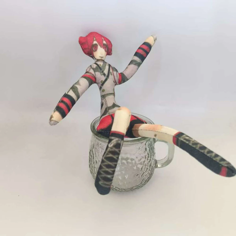 Anime Kasane Teto Cosplay Keychain Plush Cotton Doll Slender Twistable Shape Room Abstract Model Decoration Festival Gift plush toy,plush doll,anime ornament