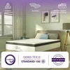 8 Inch Maxima Hybrid Mattress, Full Size, Cooling Gel Infused Memory Foam and Innerspring Mattress, Bed in a Box, White & Gray 6