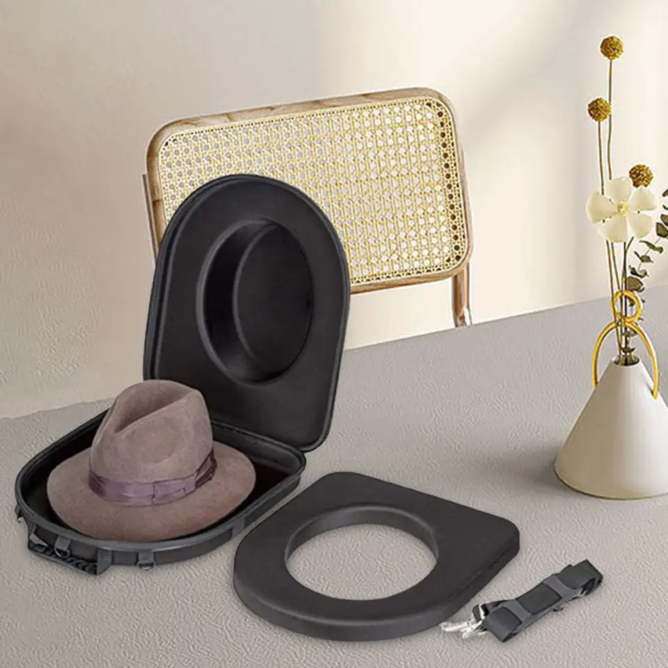 Hat Case For Travel Oversized Clear Hat Box Storage Bag For Women