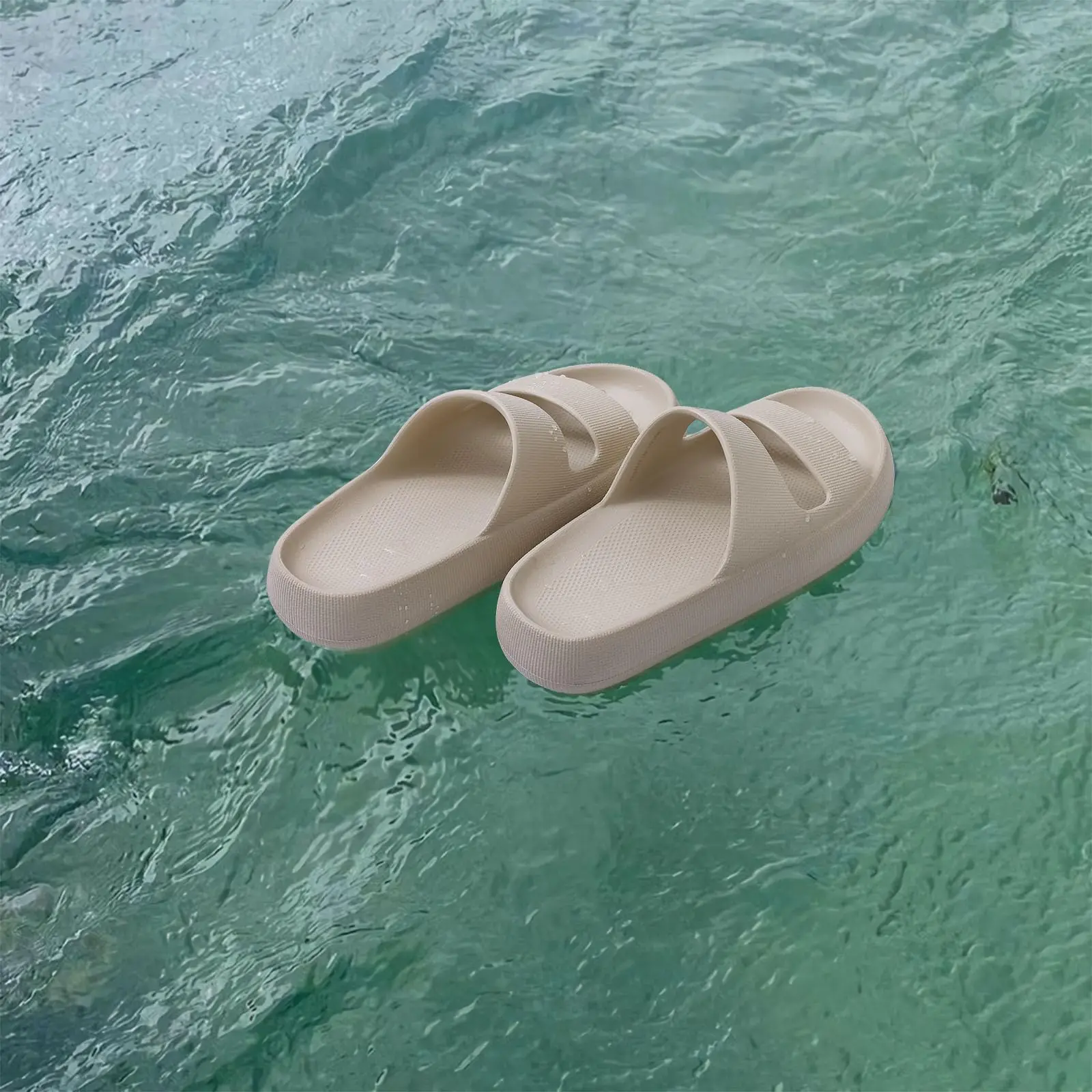 Crestar Orthopedic Slide Sandals for Women Soft Recovery Slip on Sandals Lightweight Summer Cloud Slippers with Arch Support 6