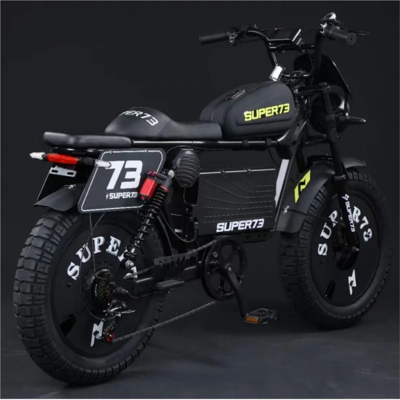 Black Warrior Lithium Battery Snowmobile Front and Rear Brake with NFC Electric Bicycle off-Road Beach Motorcycle