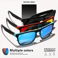 Модные винтажные квадратные поляризованные солнцезащитные очки для мужчин и женщин для вождения, рыбалки, роскошные брендовые дизайнерские солнцезащитные очки, очки для водителя UV400 — изображение 2