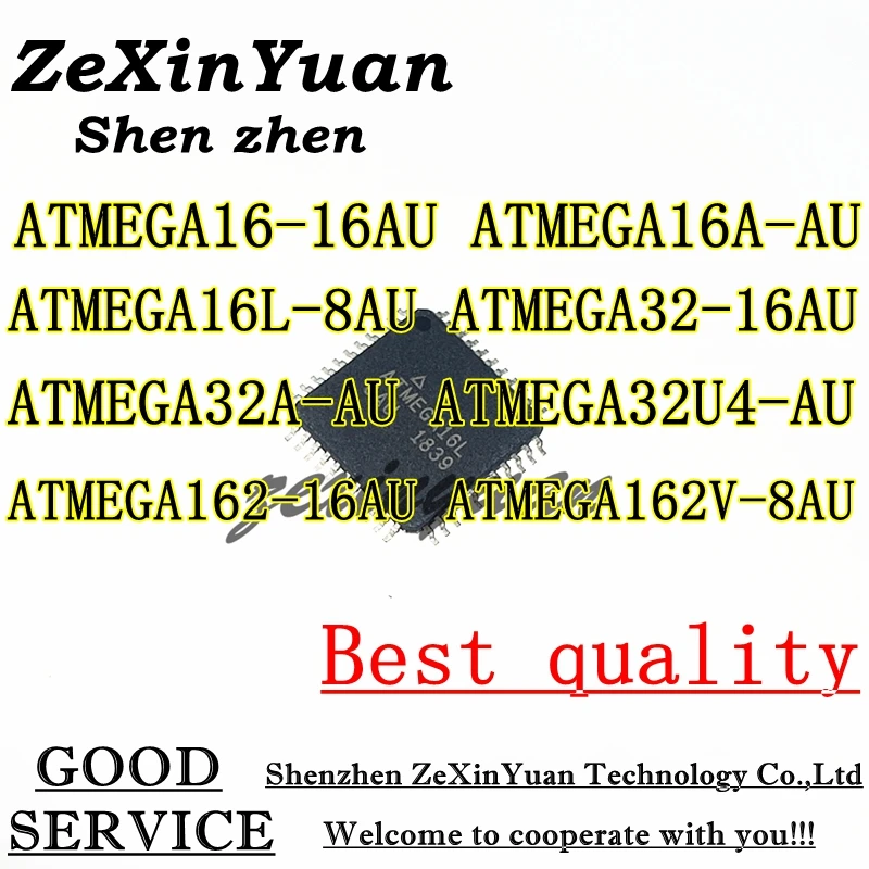 

Оригинальный ATMEGA16-16AU ATMEGA16A-AU ATMEGA16L-8AU ATMEGA32-16AU ATMEGA32A-AU ATMEGA32U4-AU ATMEGA162-16AU ATMEGA162V-8AU QFP-44
