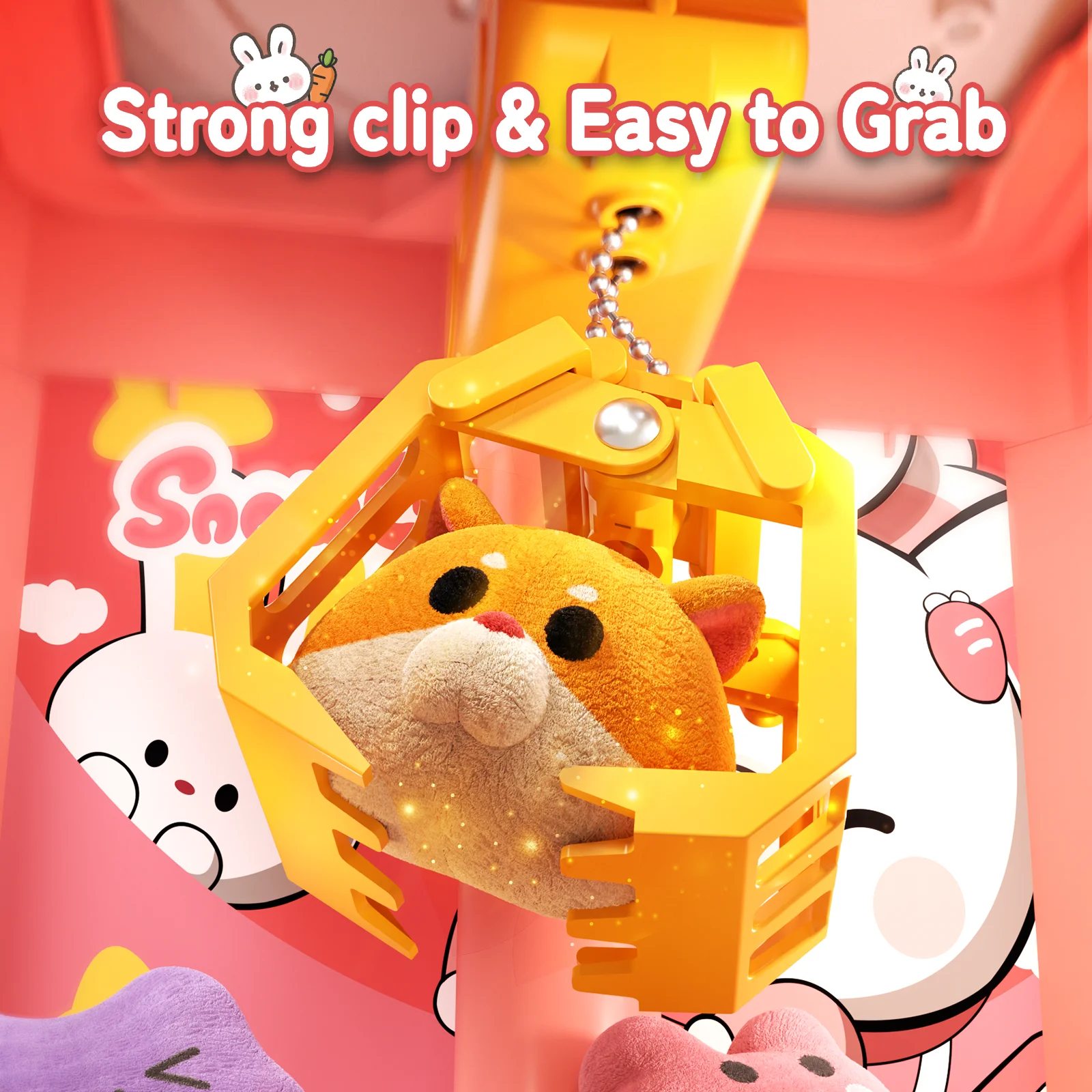 New children's claw machine toy large household clip doll small egg twisting machine boys and girls toys 3