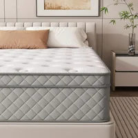 Full Mattress, 12 Inch Cooling-Gel Memory Foam and Pocket Spring Hybrid Mattress, Full Size Mattress in a Box, CertiPUR-US 1