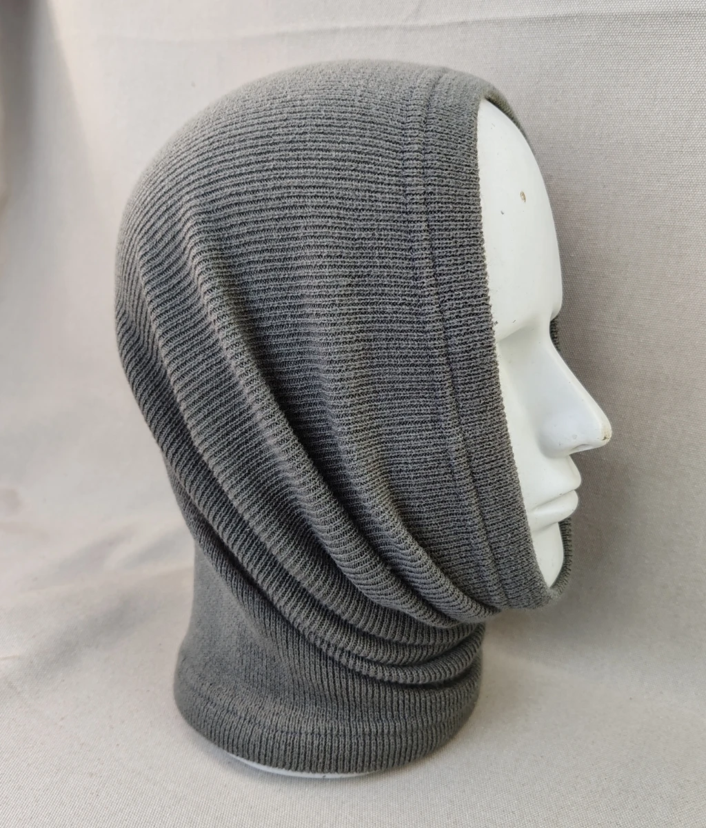 MILITARY WWII GERMAN HEER ARMY WAFFEN LUFTWAFFE GRAY WINTER NECK SCARF TOQUE