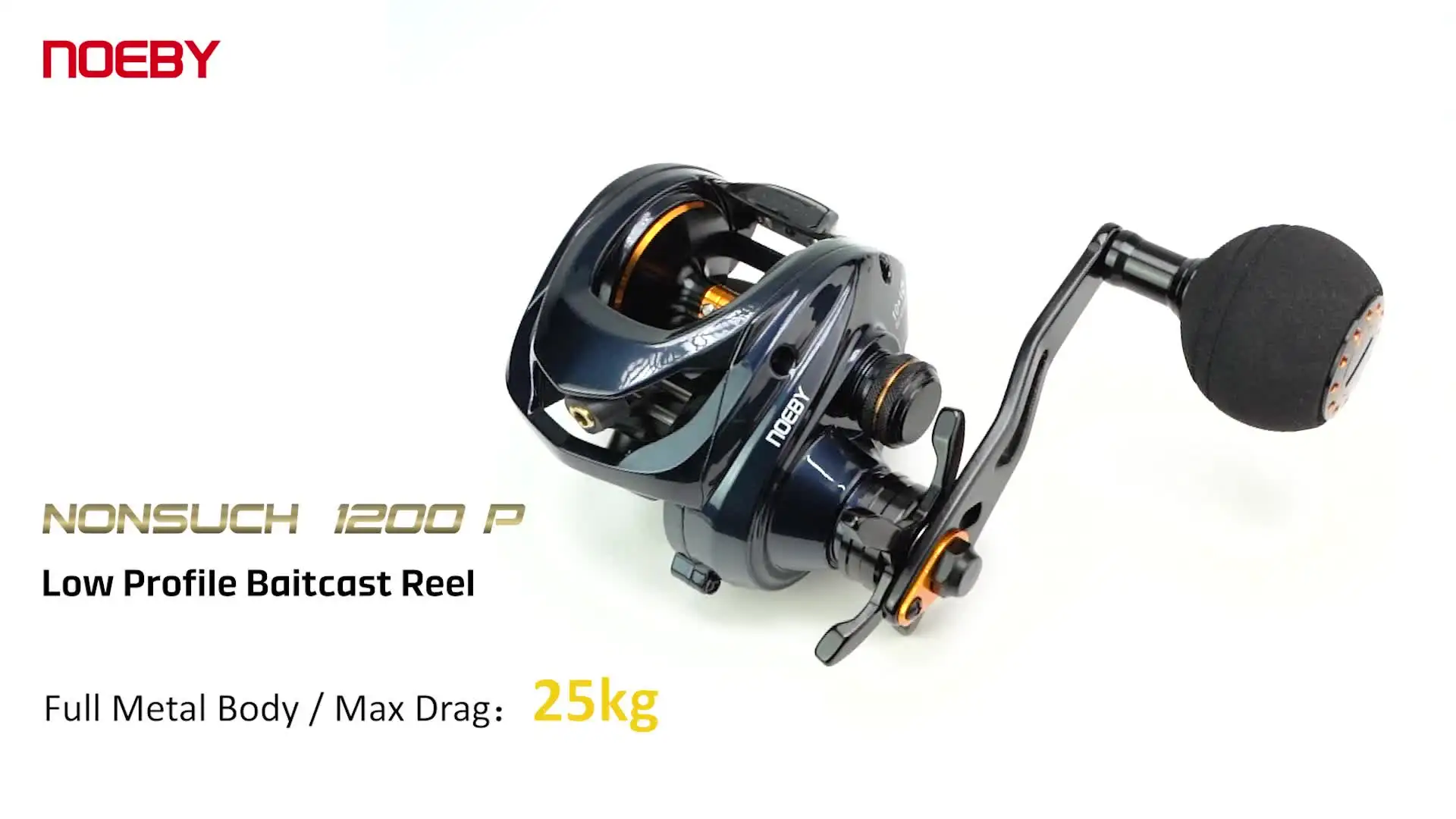 ノエビー 1200P ベイトキャスティングリール インショア フルメタル