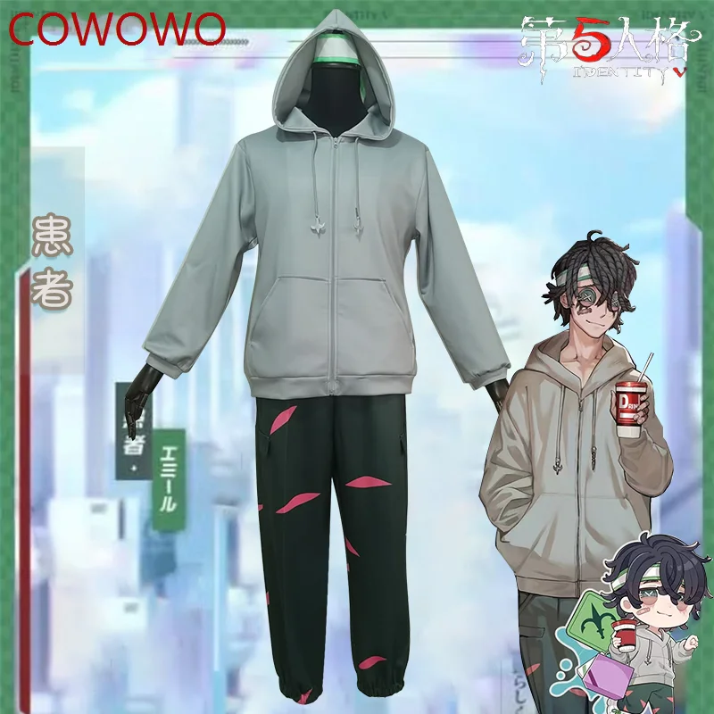 

COWOWO Identity V Emir Patient Ada Mesmer Couple Suit Handsome Cosplay Costume Halloween Party Role Play Outfit Daydress S-XXL