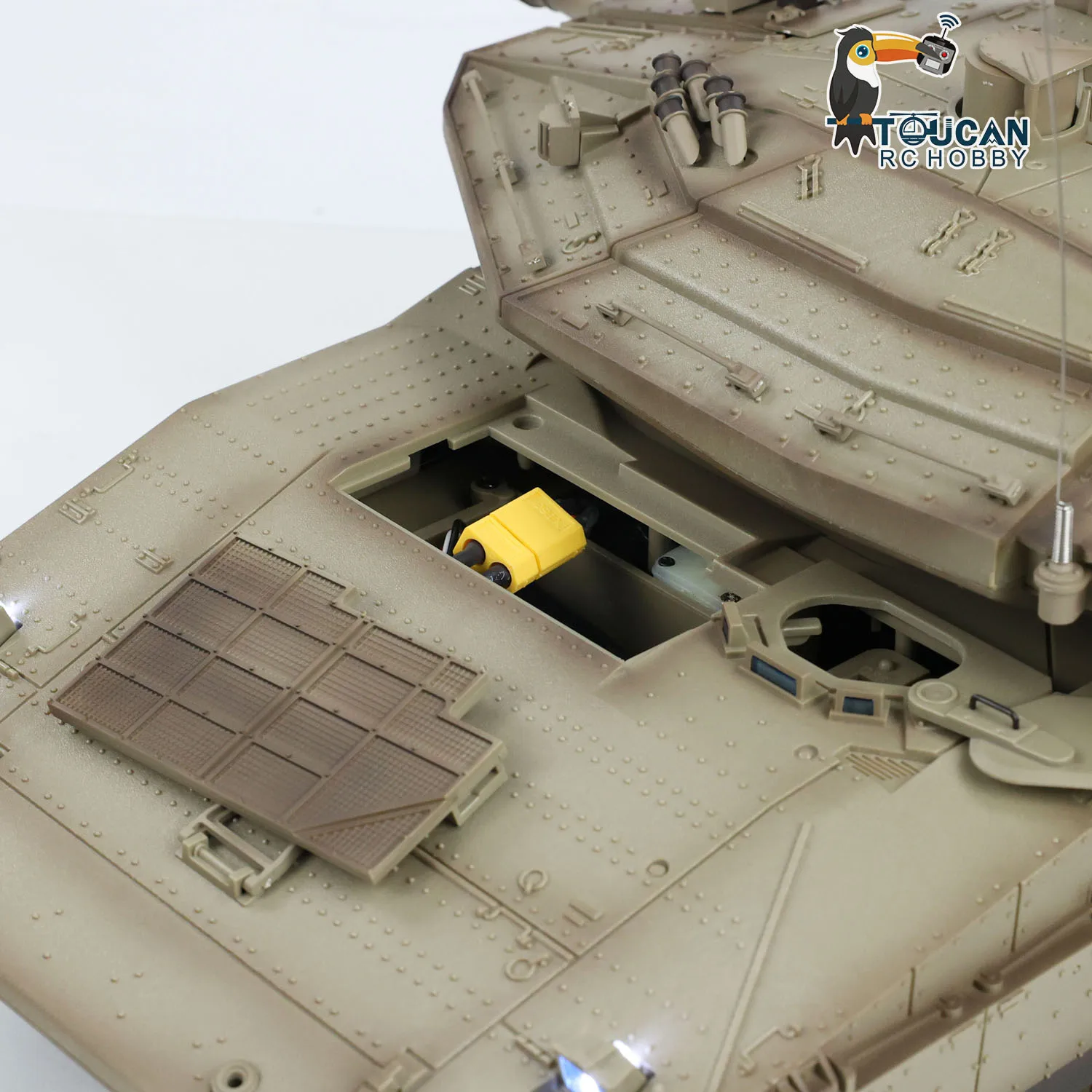 TK7.0 메인보드 HL 3958 1/16 RC 탱크 IDF 메르카바 MK IV 스탠다드 에디션 FPV 카메라 모델 군용 장난감 소년용 BB 슈팅 스모크