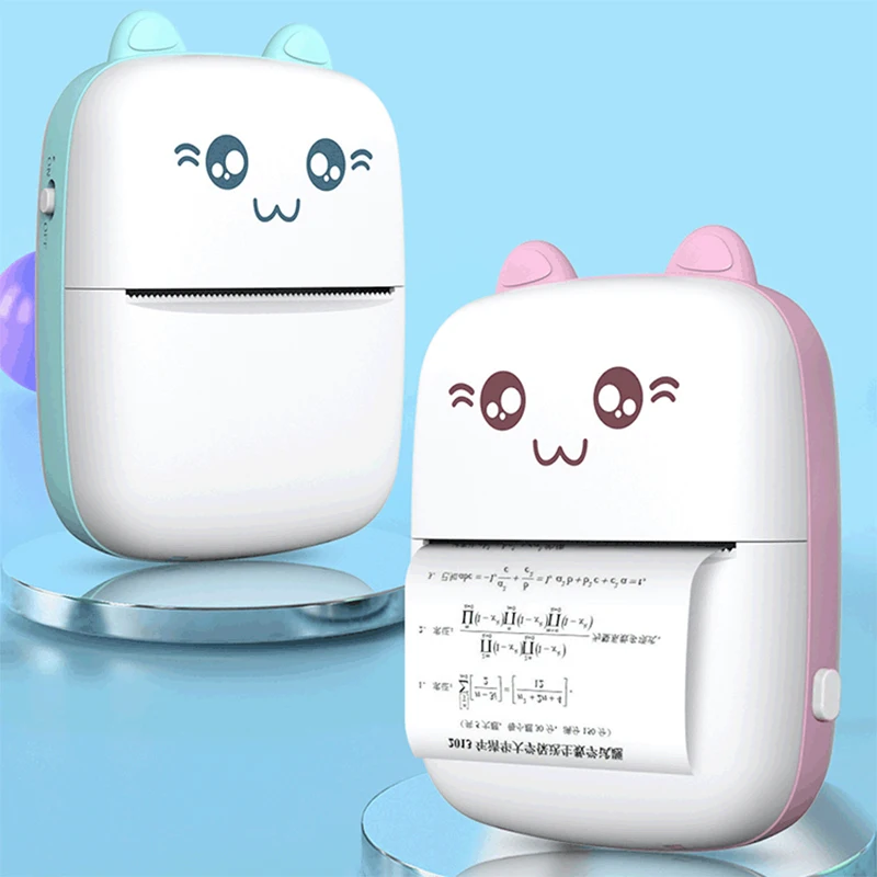 Mini Bluetooth Portable Printer 200dpi Inkless