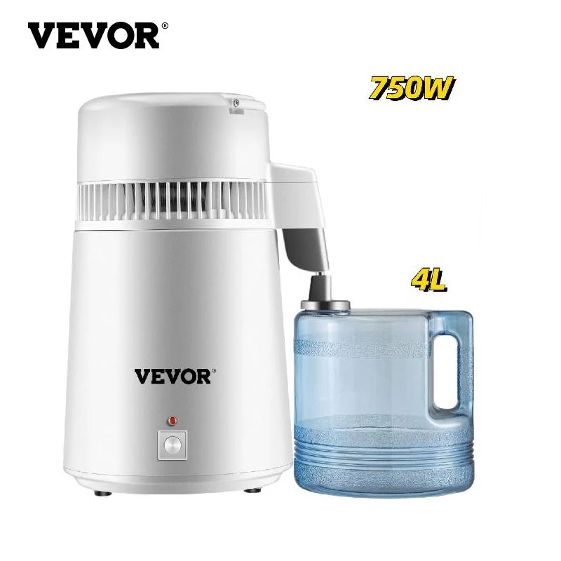 VEVOR 4L Pure Water Distiller Dental Distilled Water Filter Electric